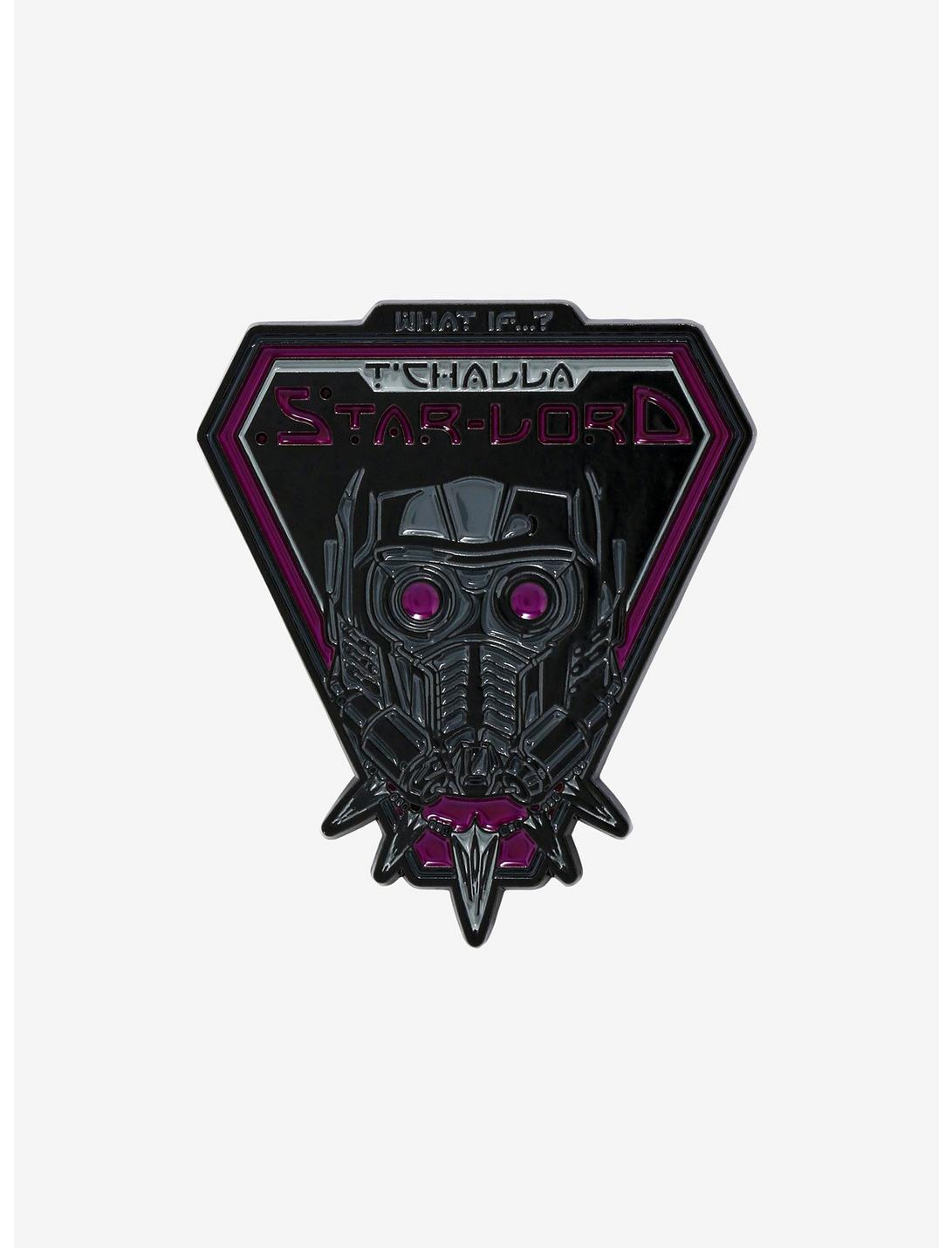Marvel What If...? T'Challa Star-Lord Enamel Pin - BoxLunch Exclusive, , hi-res