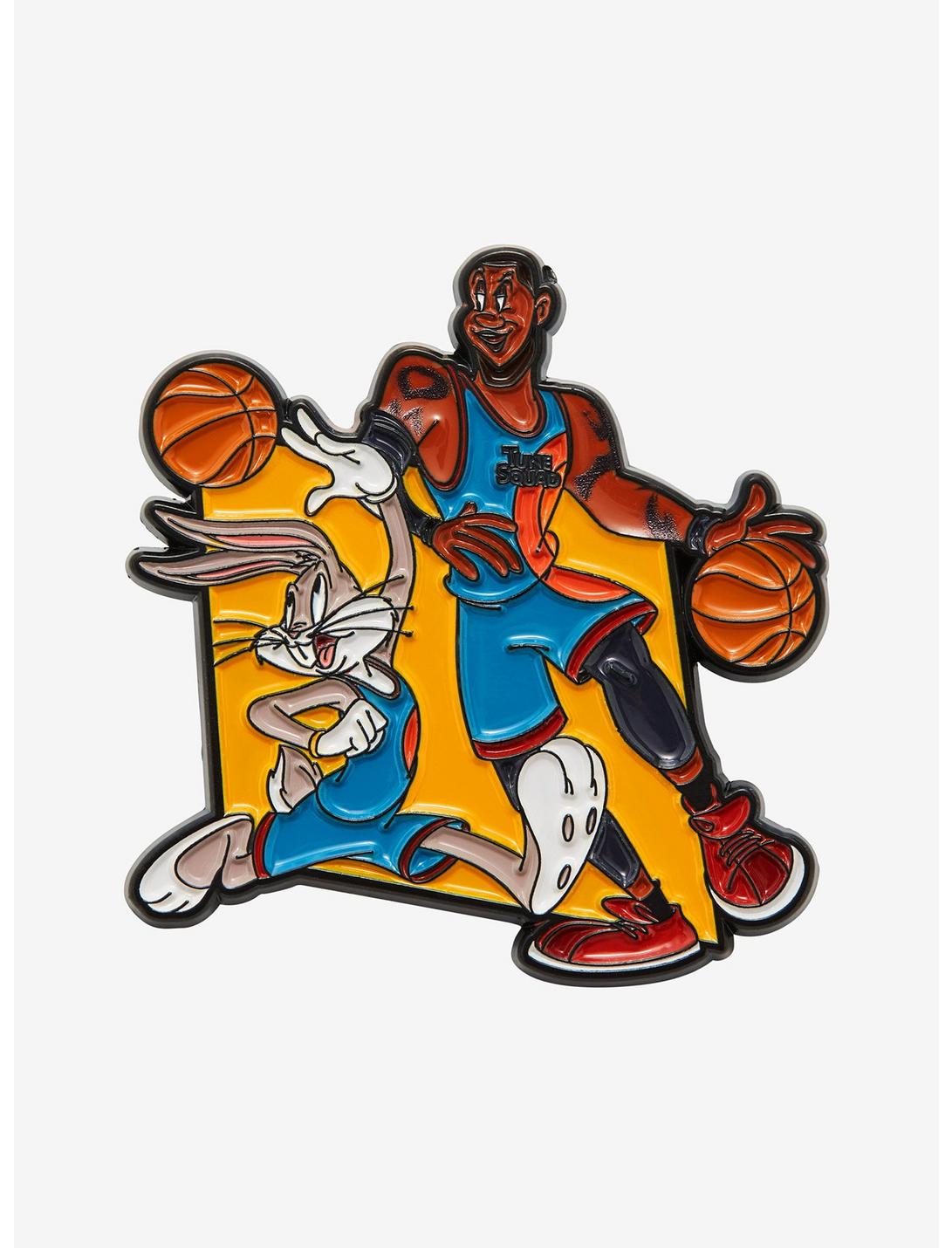 Space Jam: A New Legacy LeBron James & Bugs Bunny Enamel Pin - BoxLunch Exclusive, , hi-res