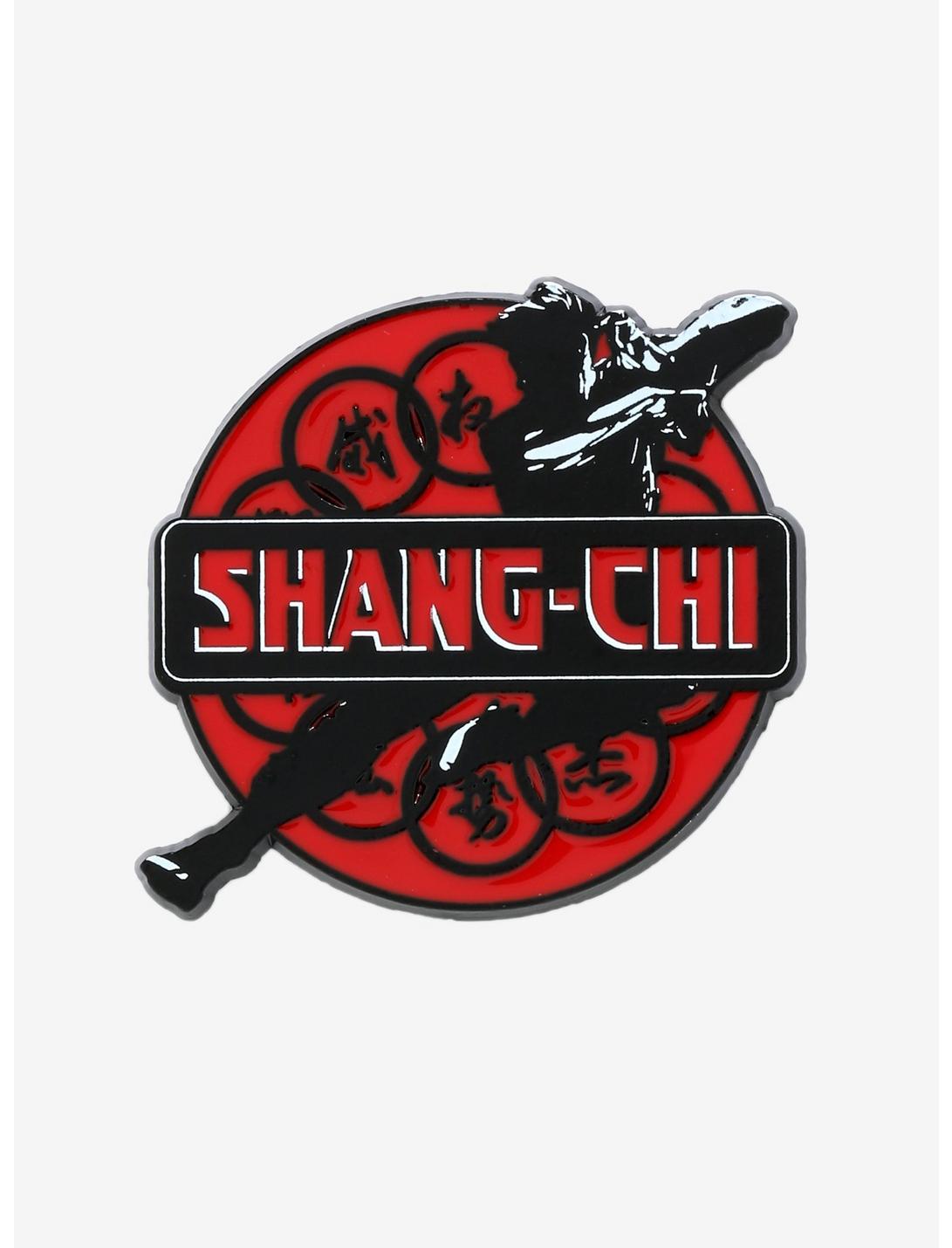 Marvel Shang-Chi and the Legend of the Ten Rings Logo Enamel Pin - BoxLunch Exclusive, , hi-res