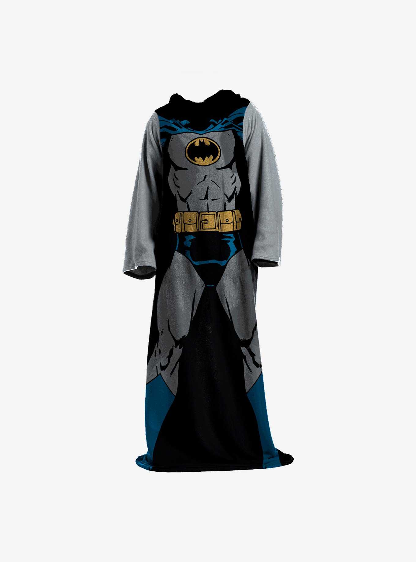 DC Comics Batman In Black Comfy Blanket, , hi-res