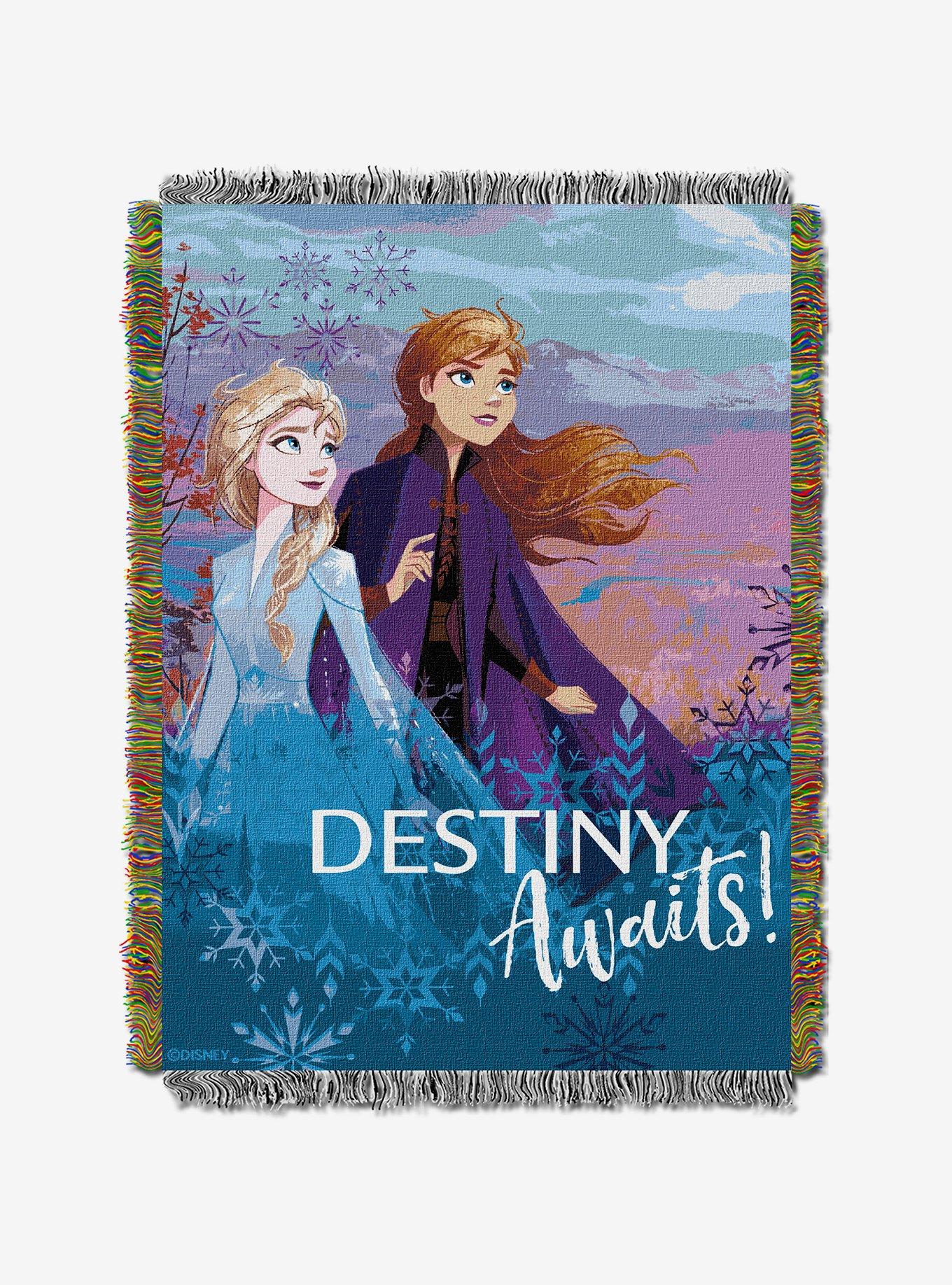 Disney Frozen Destiny Awaits Tapestry Throw, , hi-res