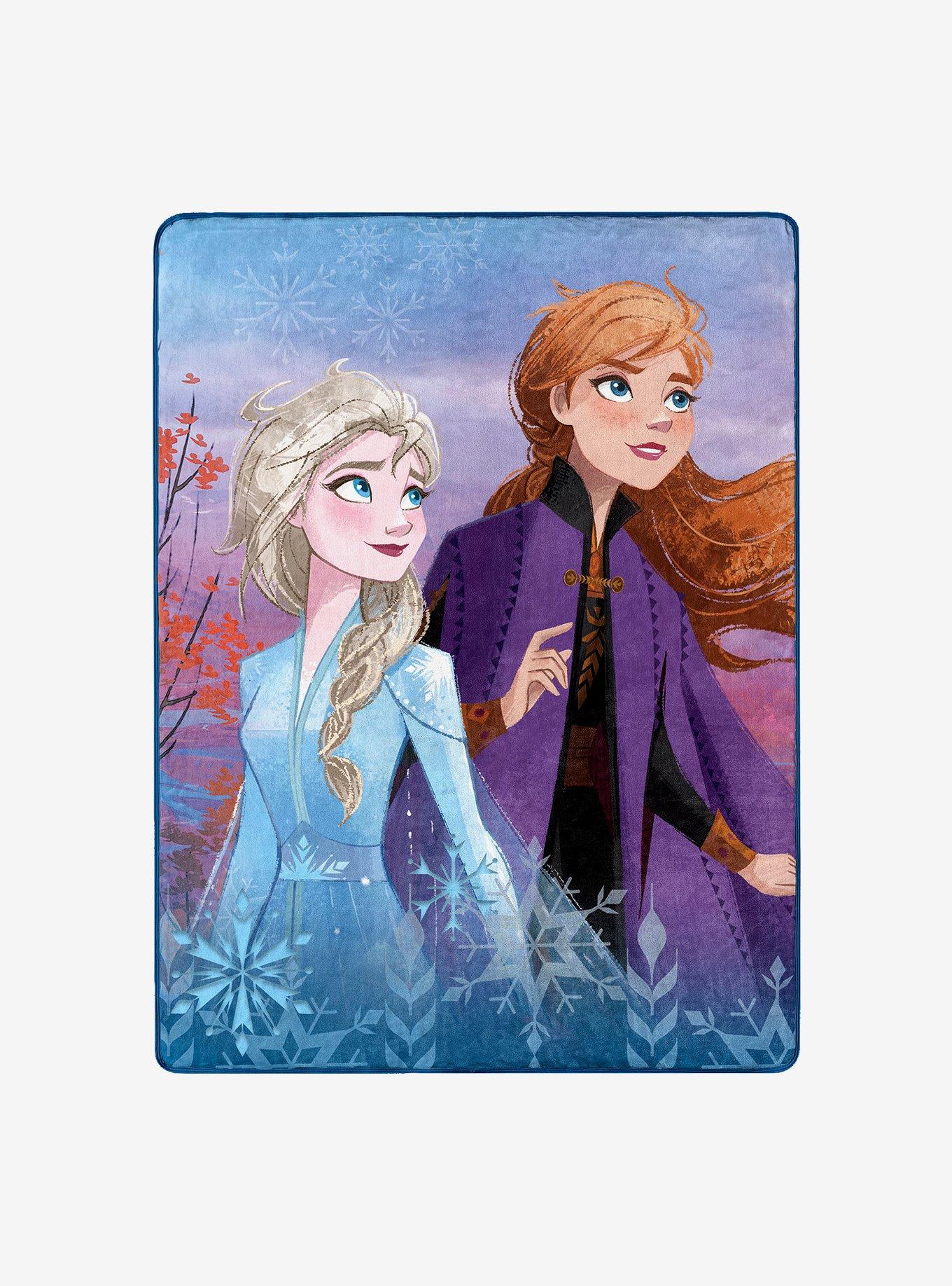 Disney Frozen 2 North Remembers Silk Touch Throw Blanket, , hi-res