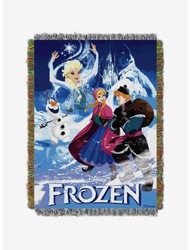 Disney Frozen Story Book Tapestry Throw, , hi-res