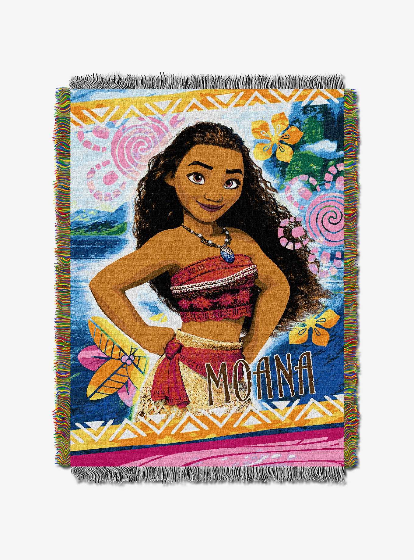 Disney Moana Island Girl Tapestry Throw, , hi-res