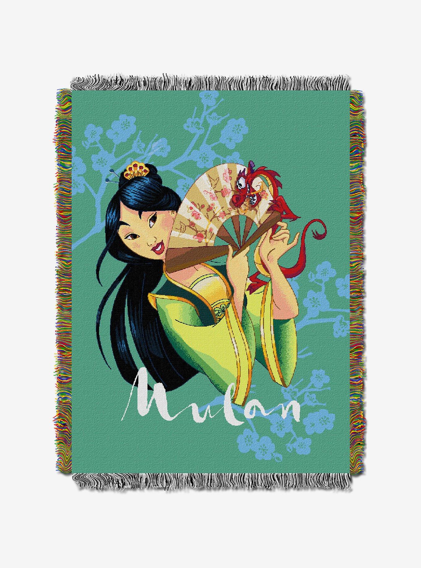 Disney Mulan Tradition Tapestry Throw, , hi-res