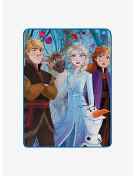 Disney Frozen 2 Fall Foliage Micro Raschel Blanket, , hi-res