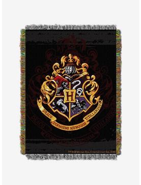 Plus Size Harry Potter Hogwarts Decor Tapestry Throw, , hi-res