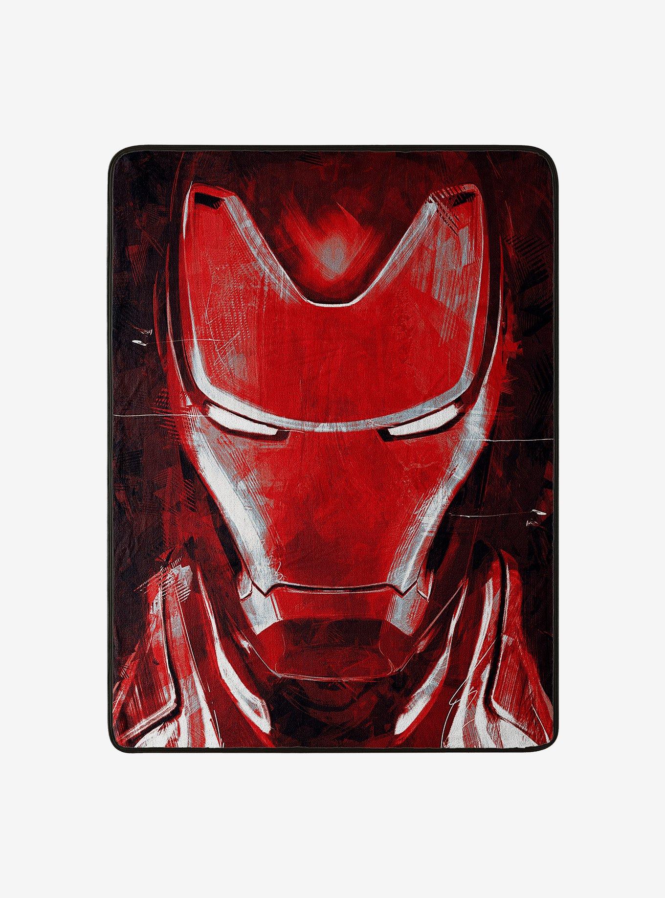 Marvel Avengers Iron Mans Threat Plush Throw Blanket, , hi-res