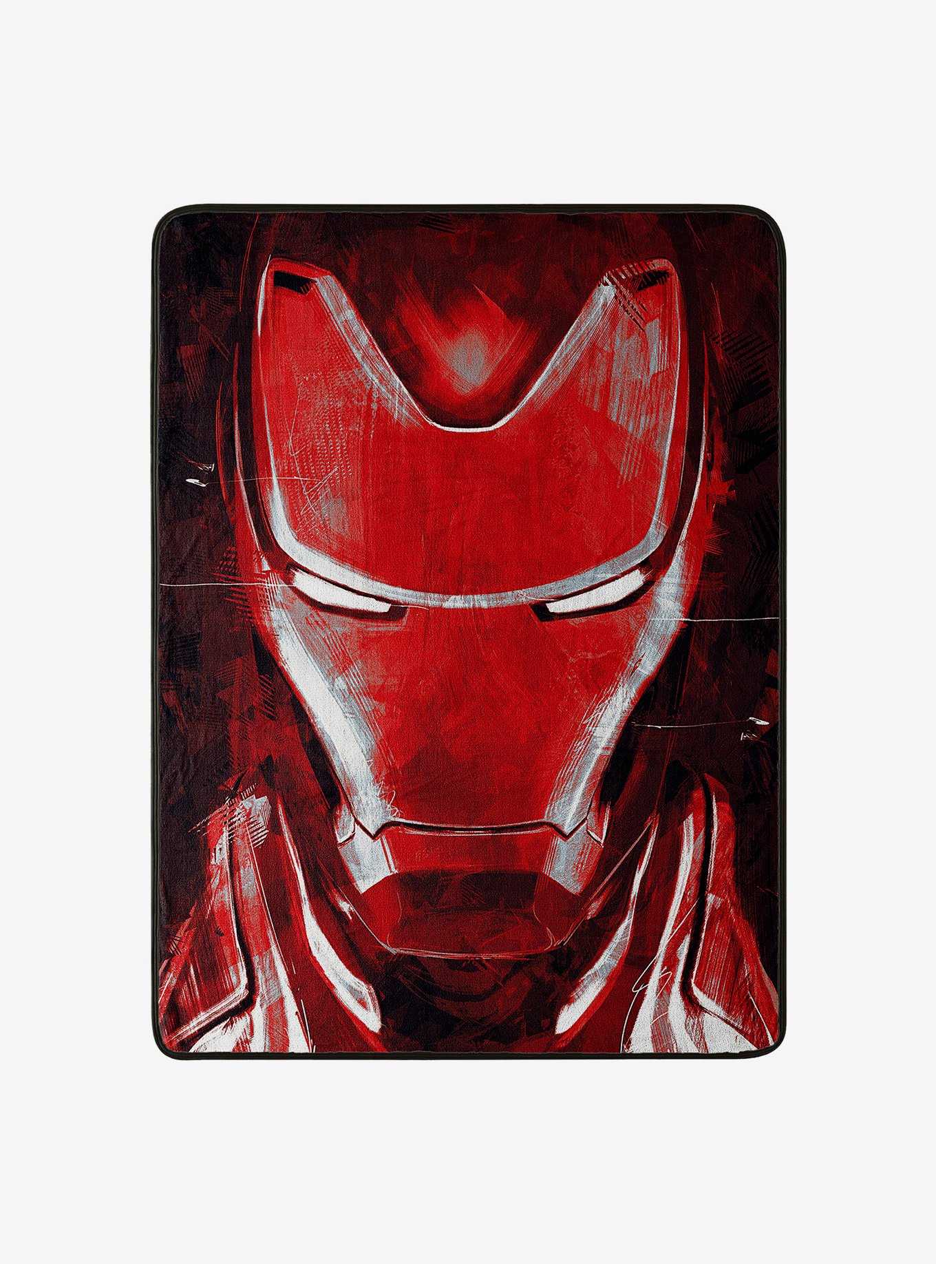 Marvel Avengers Iron Mans Threat Plush Throw Blanket, , hi-res