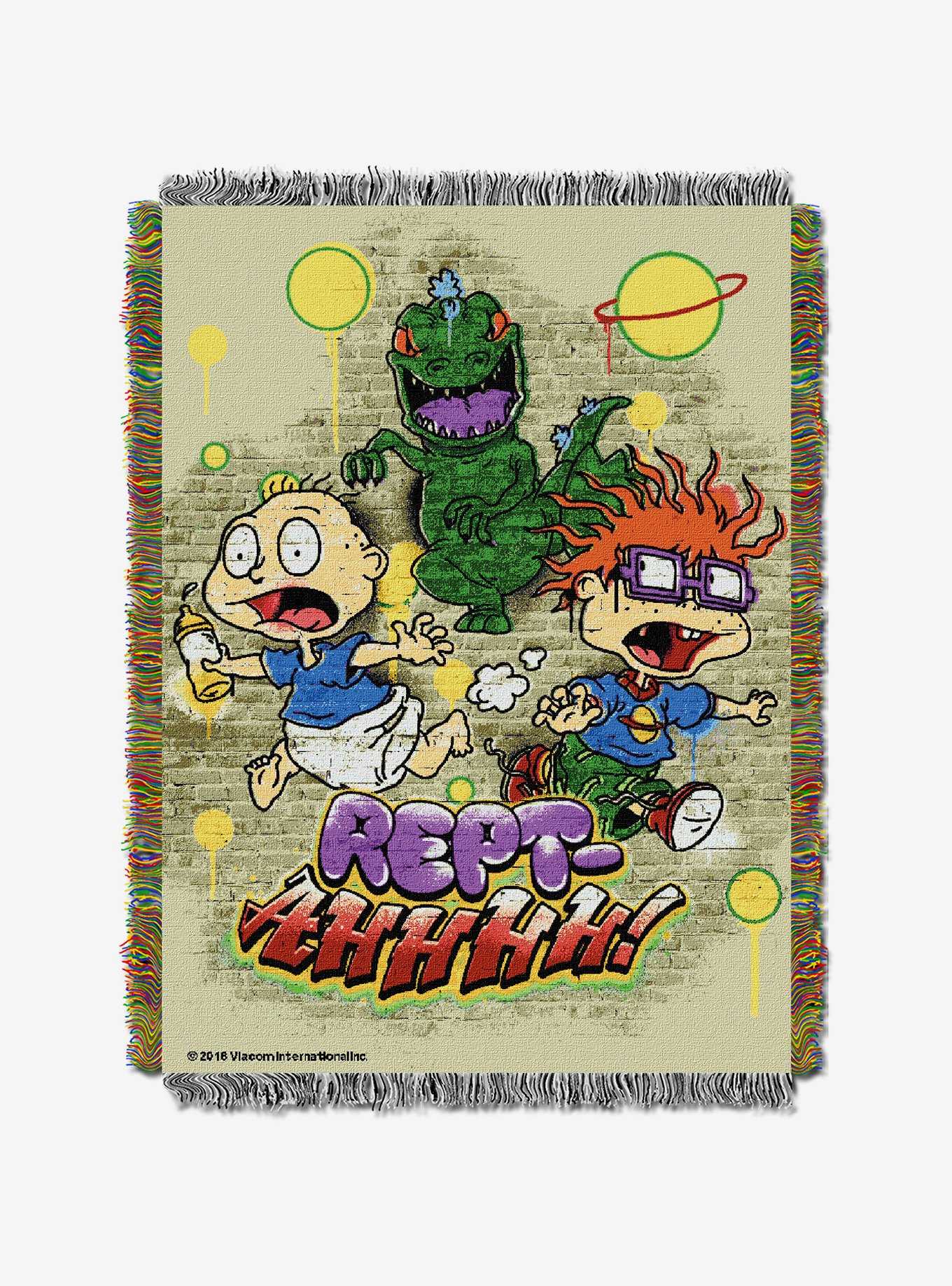 Nickelodeon Rewind Rugrats Reptahhhh Tapestry Throw, , hi-res