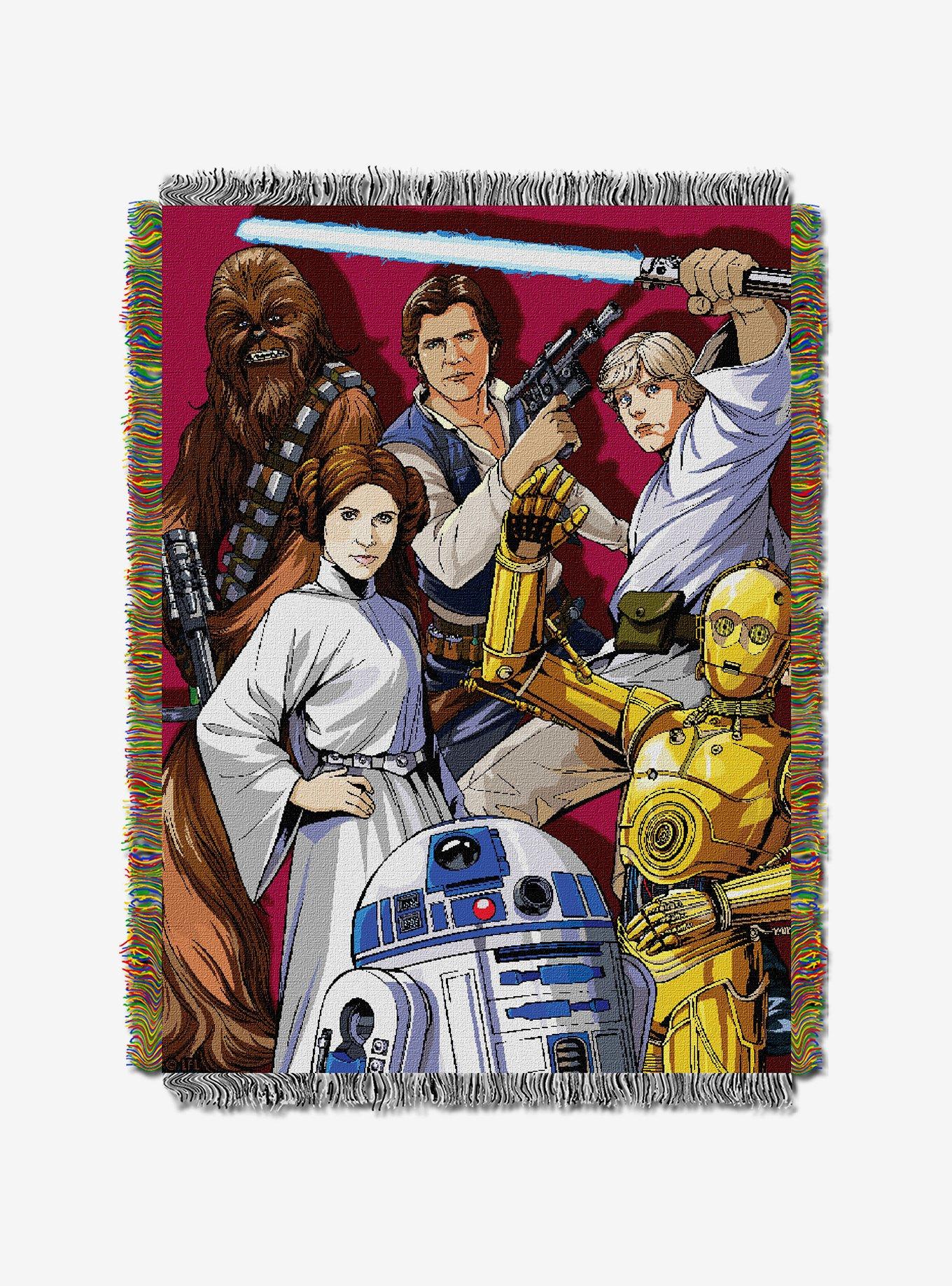 Star Wars Classic Rebel Forces Tapestry Throw Hot Topic