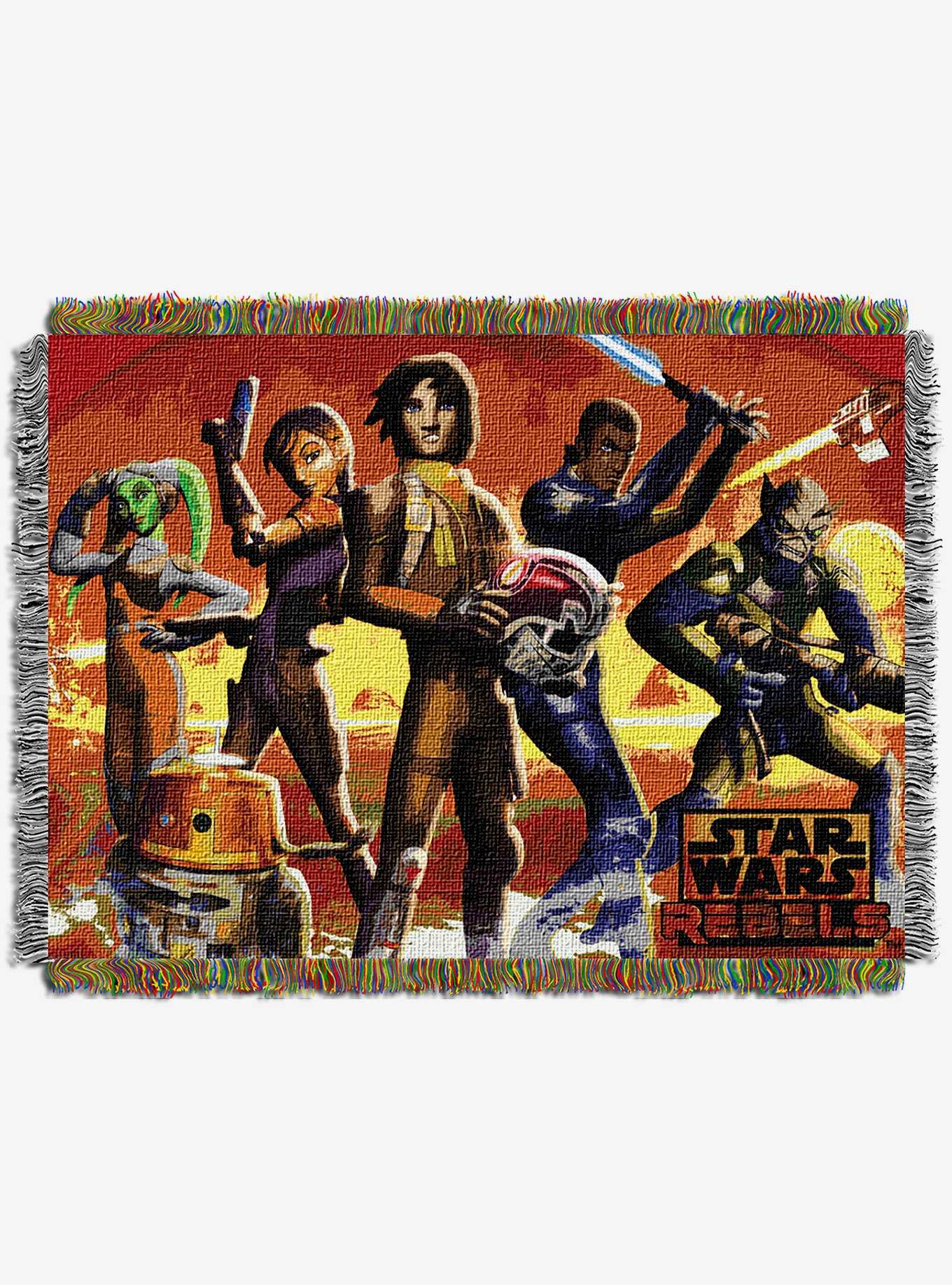 Star Wars Red Hot Rebels Tapestry Throw, , hi-res