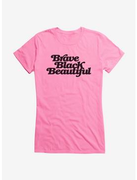 Black History Month Brave Black Beautiful Girls T-Shirt, , hi-res