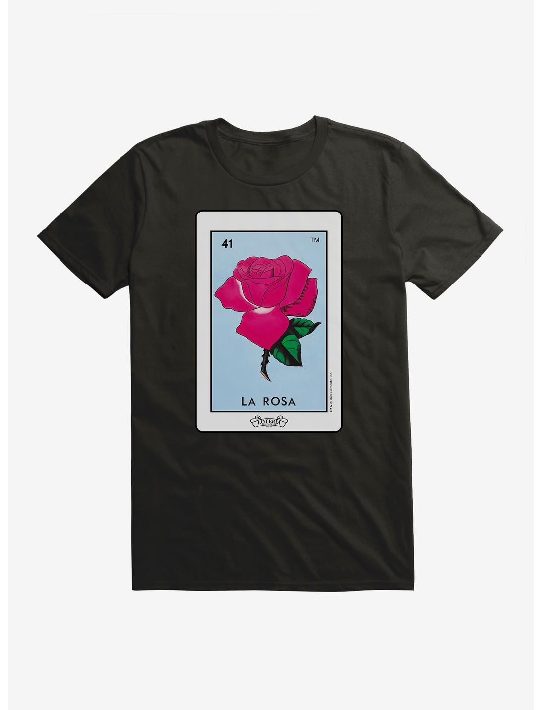 Loteria La Rosa Tarjeta Logo T-Shirt, , hi-res