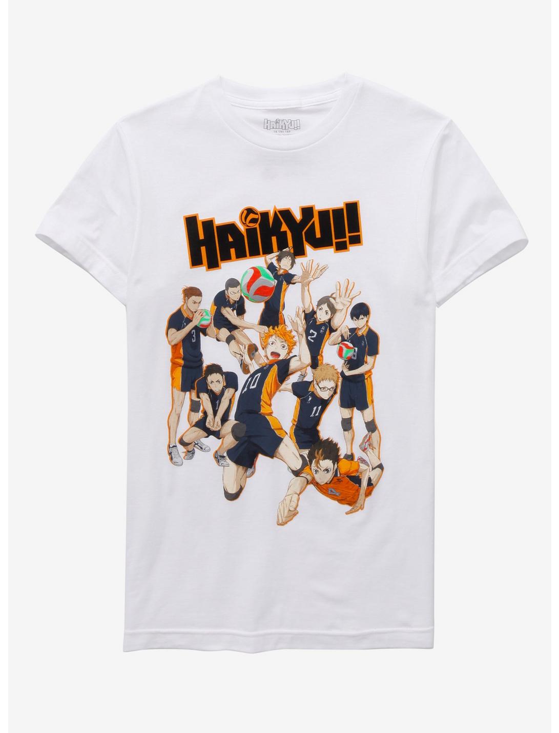 Haikyu!! Team Jump Boyfriend Fit Girls T-Shirt, MULTI, hi-res