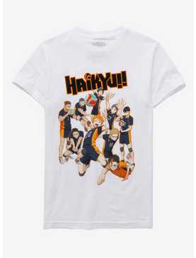 Haikyu!! Team Jump Boyfriend Fit Girls T-Shirt, , hi-res