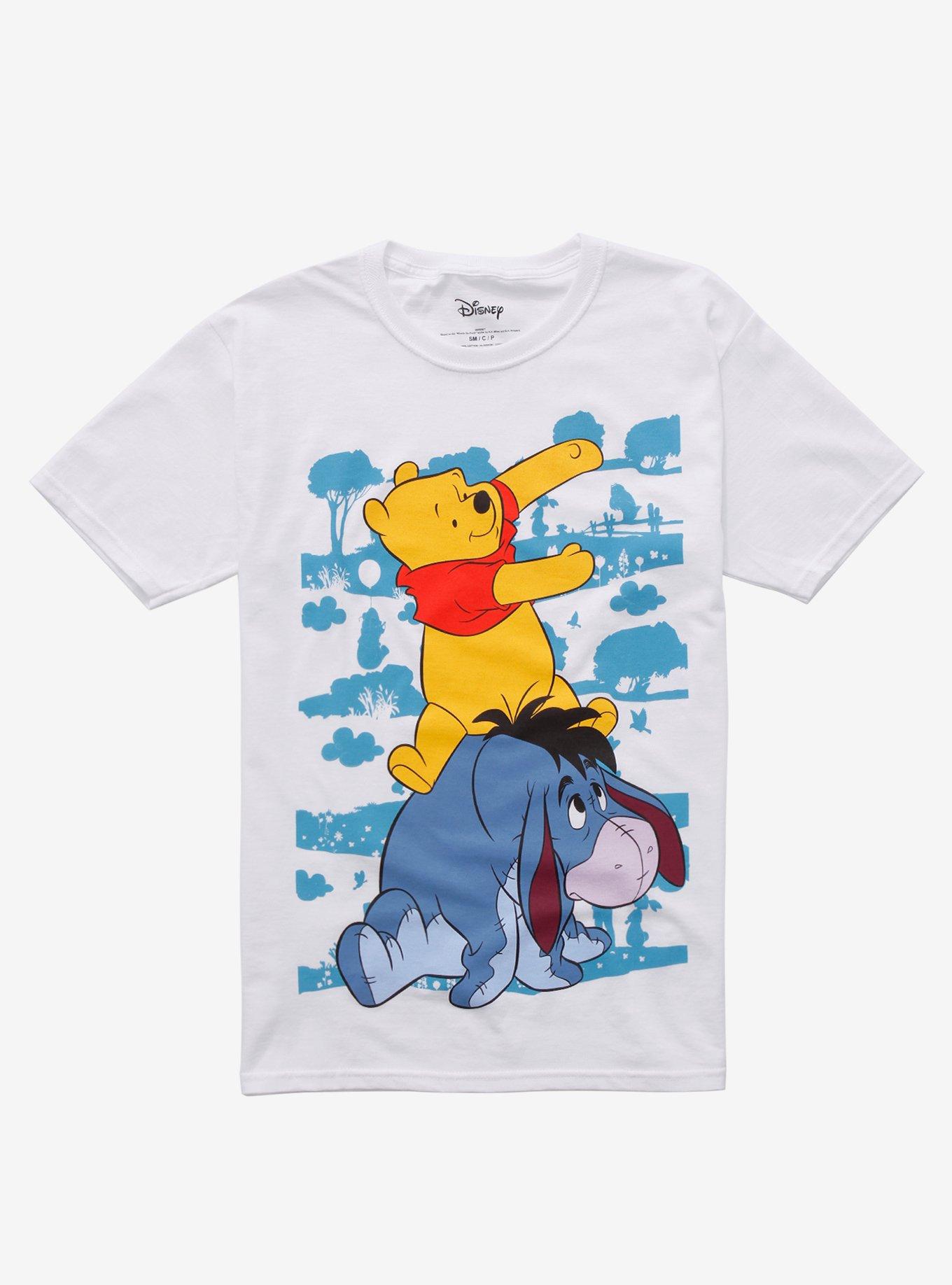 Disney Winnie The Pooh Eeyore & Pooh Girls T-Shirt, MULTI, hi-res