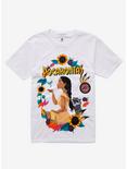 Disney Pocahontas Sunflower Boyfriend Fit Girls T-Shirt, MULTI, hi-res