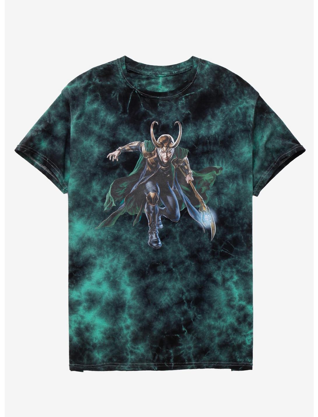 Marvel Loki Tie-Dye Girls T-Shirt, MULTI, hi-res