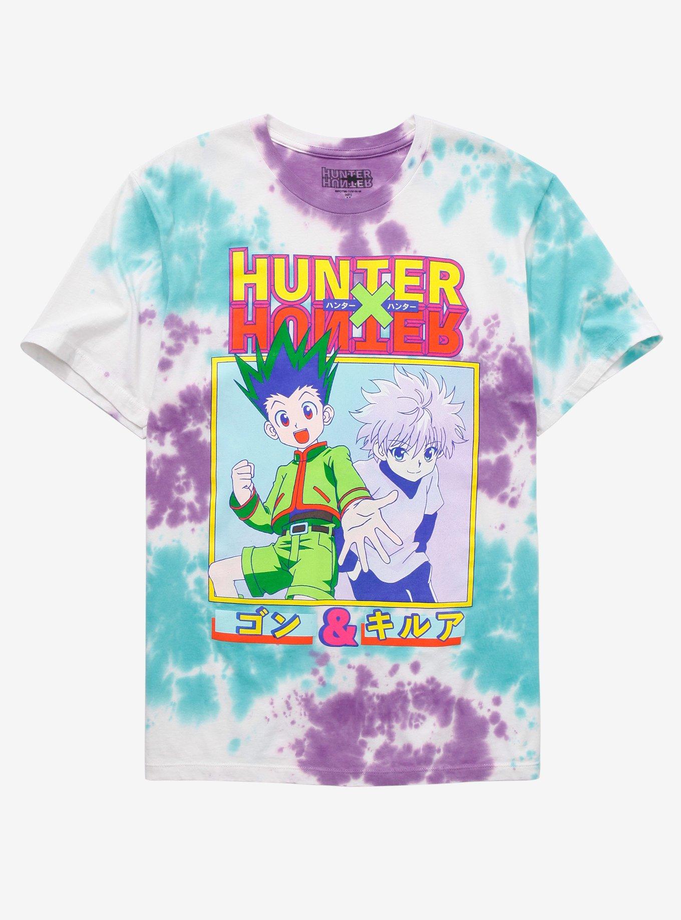 Hot Topic The God Of High School Characters Fighting Tie-Dye T-Shirt