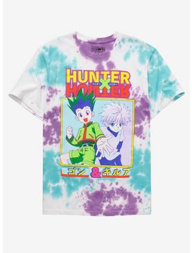 Hunter X Hunter Multi Tie-Dye Boyfriend Fit Girls T-Shirt, , hi-res