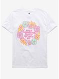 Your Opinions Don't Define Me Flower T-Shirt, MULTI, hi-res