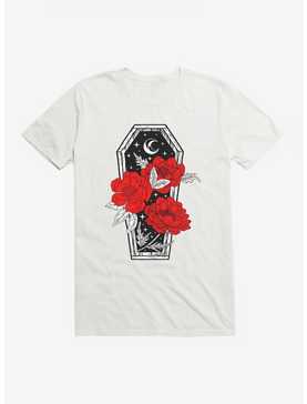 Floral Coffin T-Shirt, , hi-res