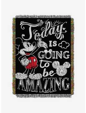 Disney Classic Mickey Amazing Day Tapestry Throw, , hi-res