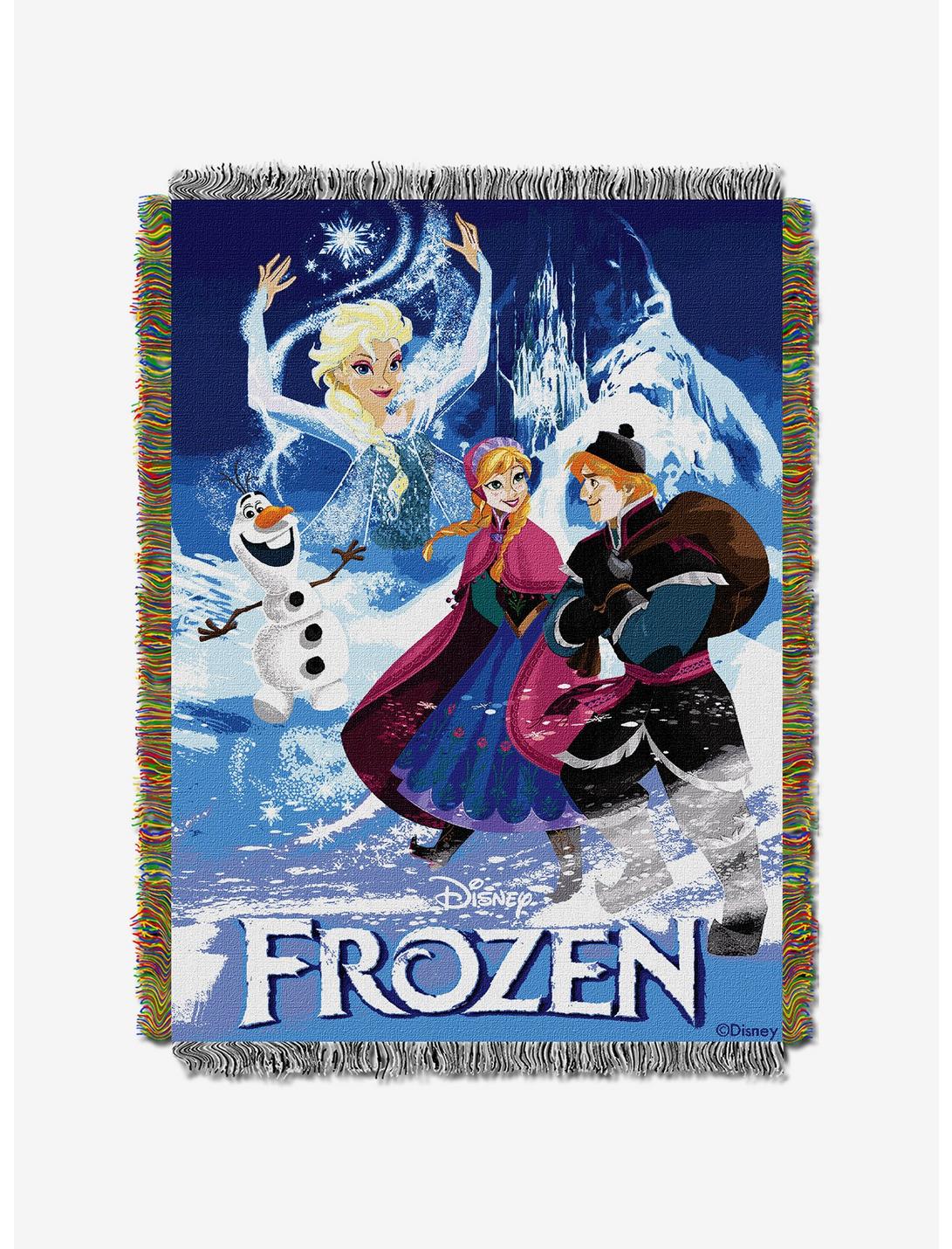 Disney Frozen Story Book Tapestry Throw, , hi-res