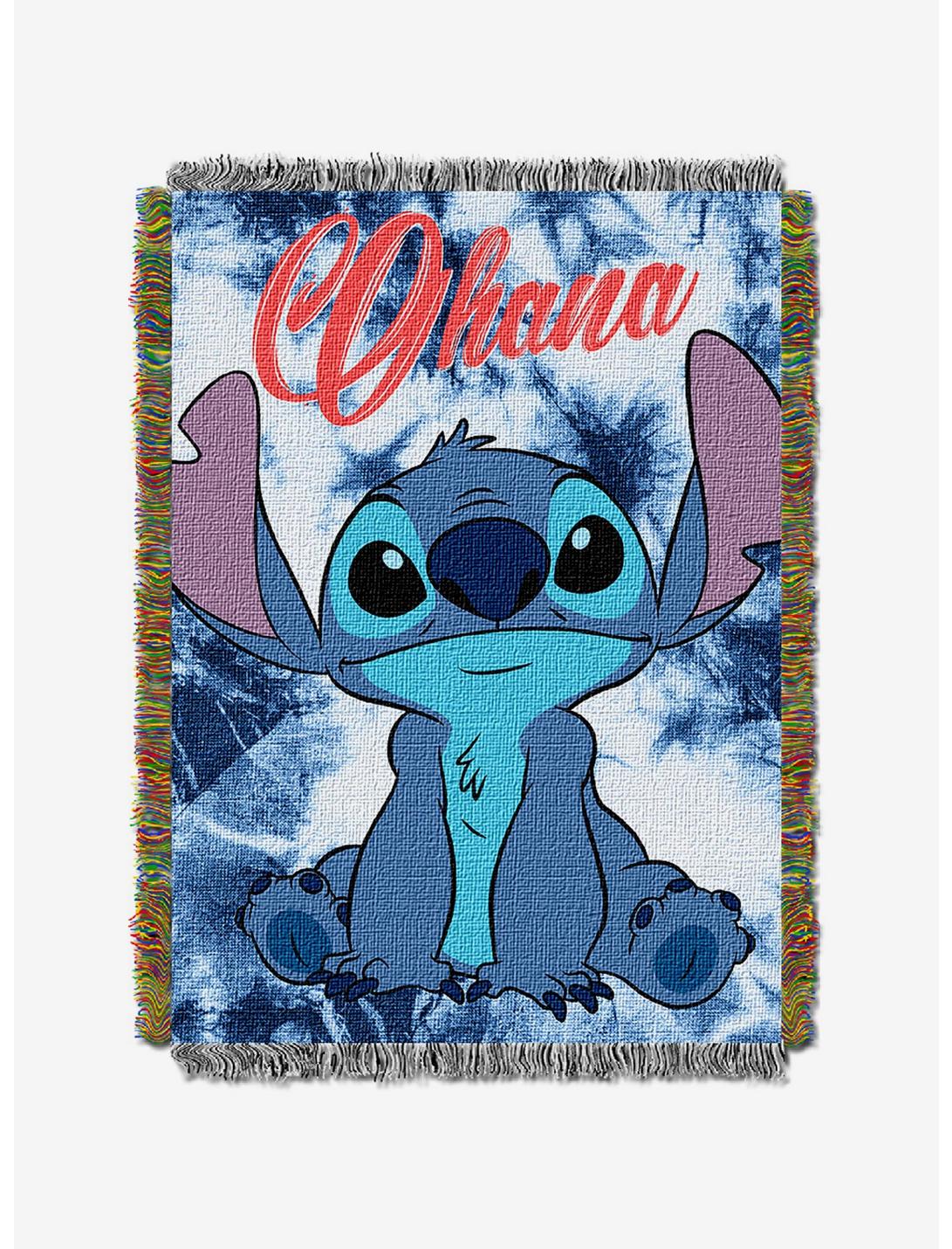 Disney Lilo & Stitch Shibori Stitch Tapestry Throw, , hi-res