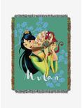 Disney Mulan Tradition Tapestry Throw, , hi-res