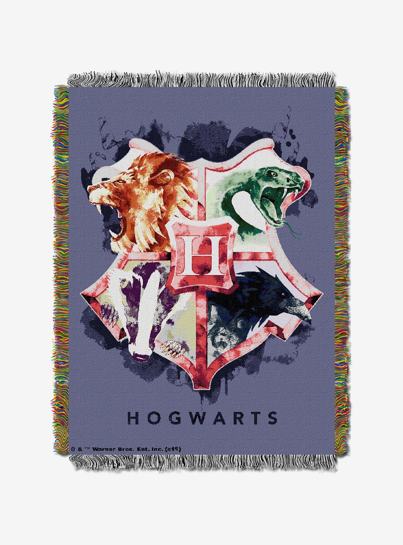 Harry Potter Houses Together Tapestry Throw, , hi-res