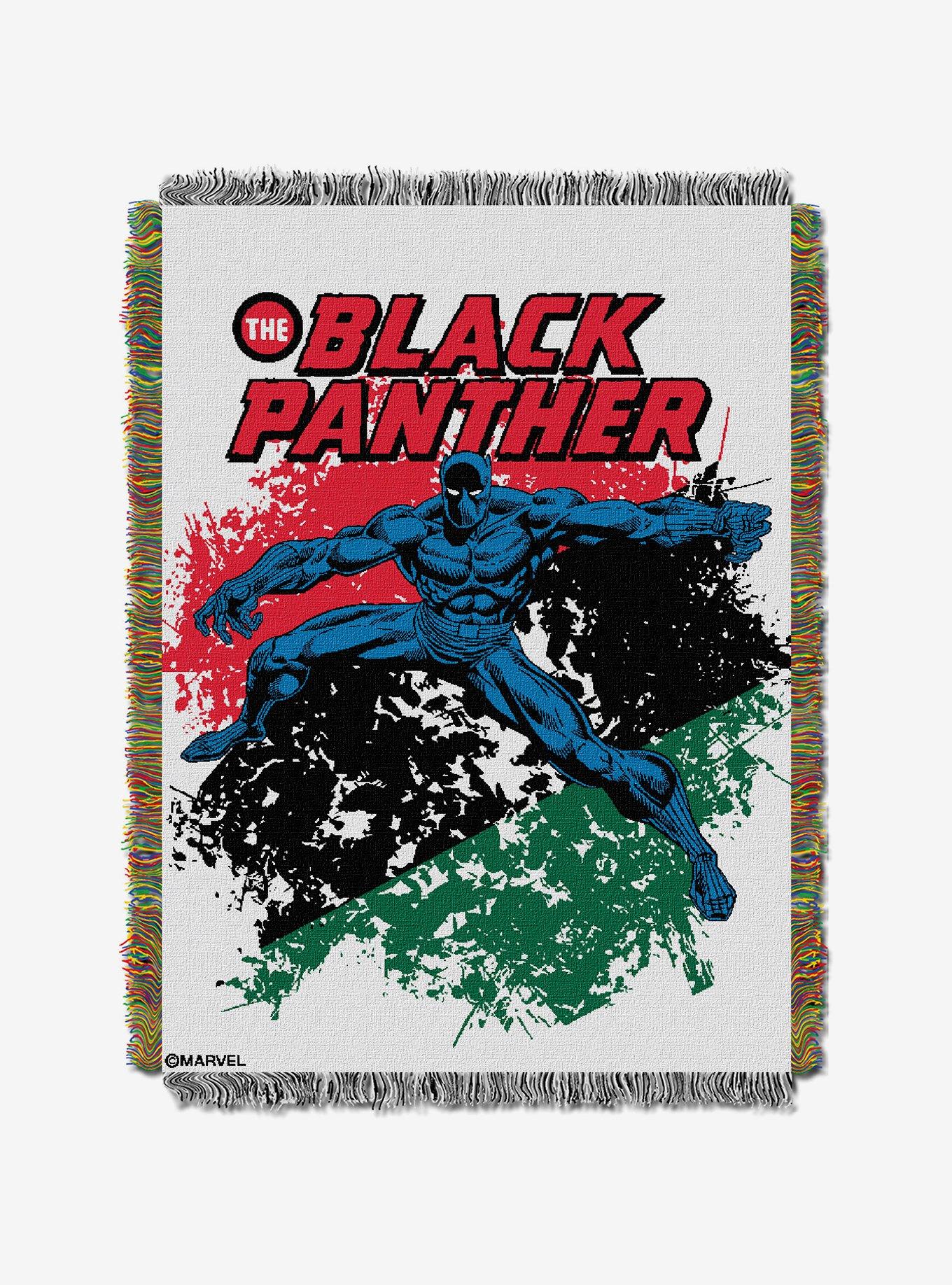 Marvel Black Panther Defend Tapestry Throw, , hi-res
