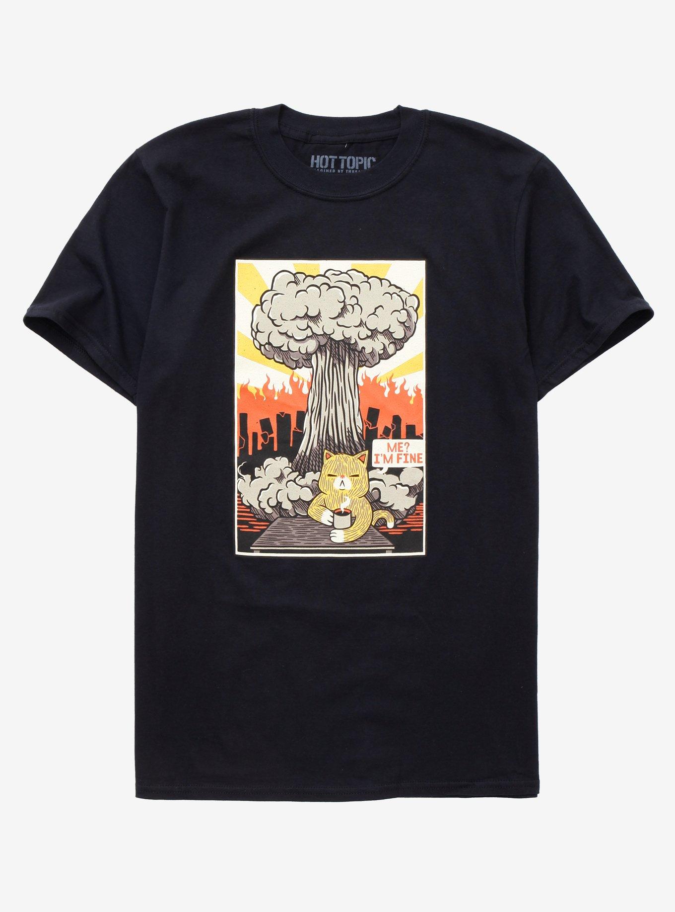 Cat Fine Explosion T-Shirt By Tobe Fonseca, MULTI, hi-res