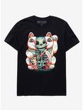 Out Of Luck Cat T-Shirt By Glitchy-Gorilla, MULTI, hi-res