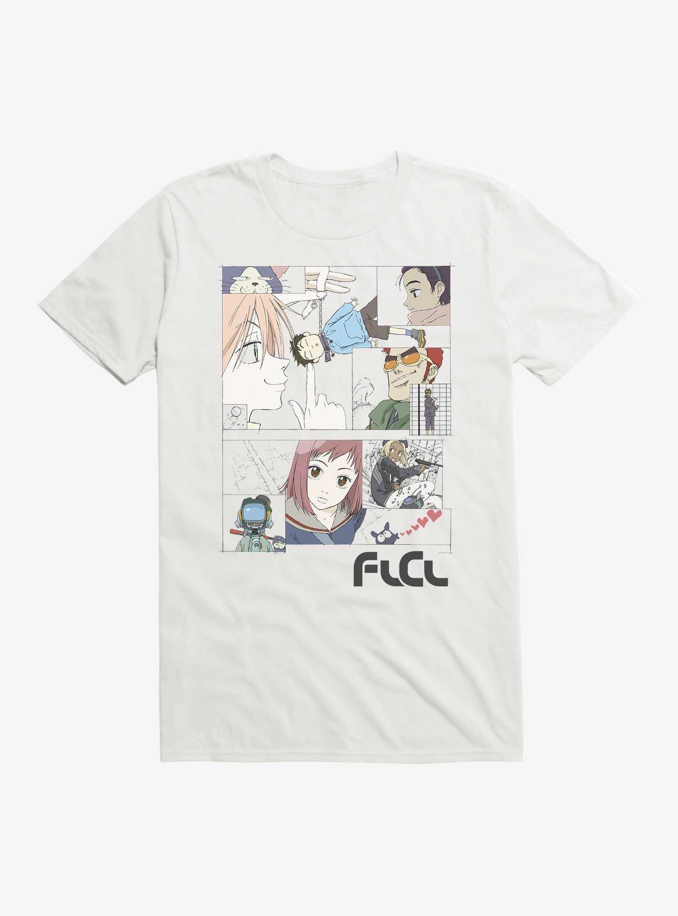 FLCL Character Panels T-Shirt , , hi-res