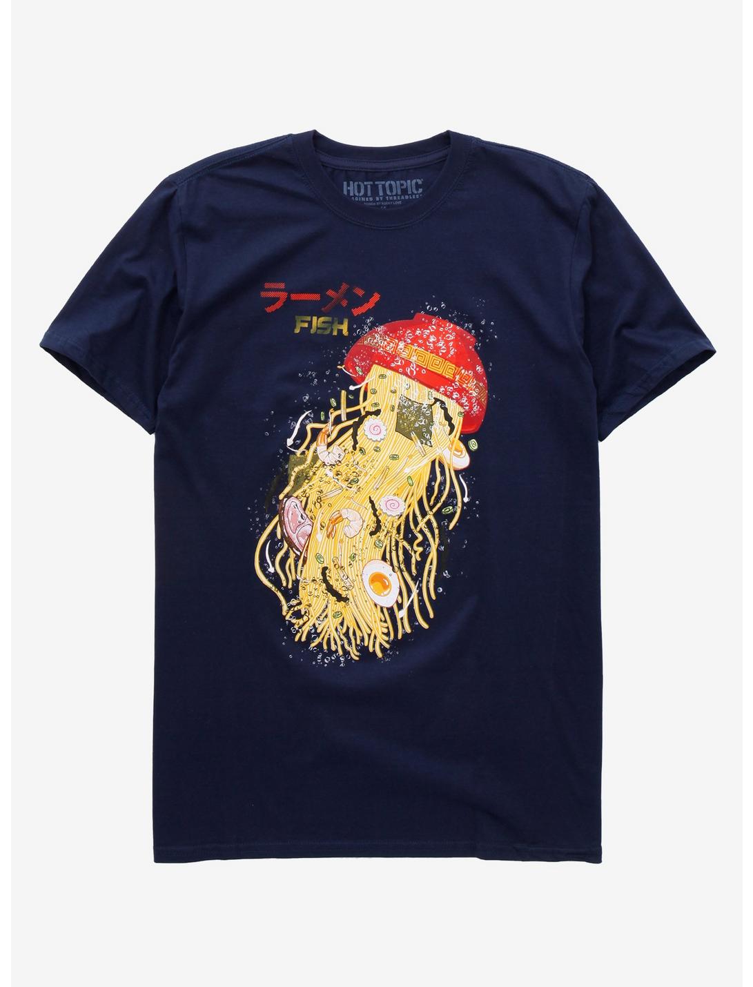 Ramen Jellyfish T-Shirt By Kooky Love, MULTI, hi-res