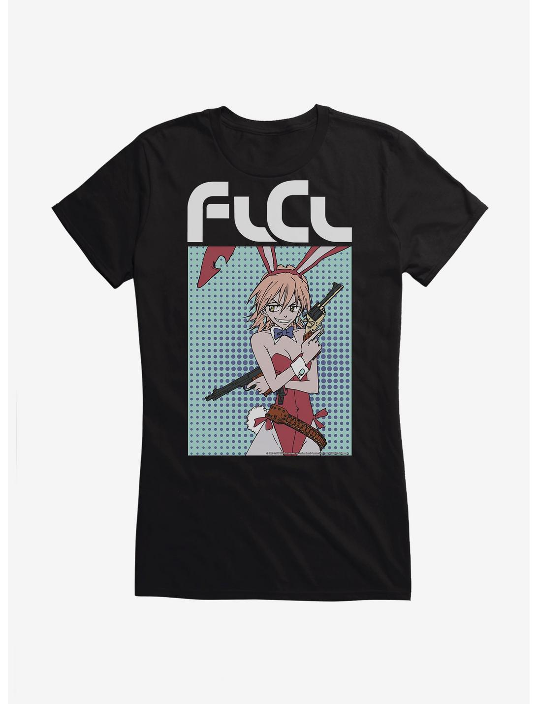 FLCL Haruko Girls T-Shirt, BLACK, hi-res