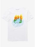 Earth On Fire T-Shirt By Steppeua, MULTI, hi-res