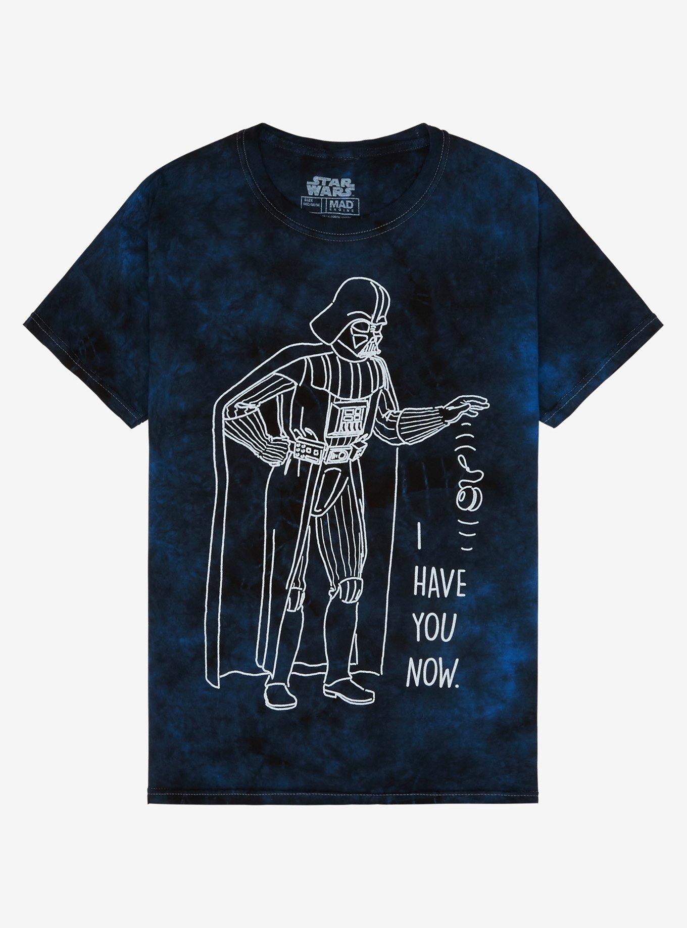 darth vader tie dye shirt