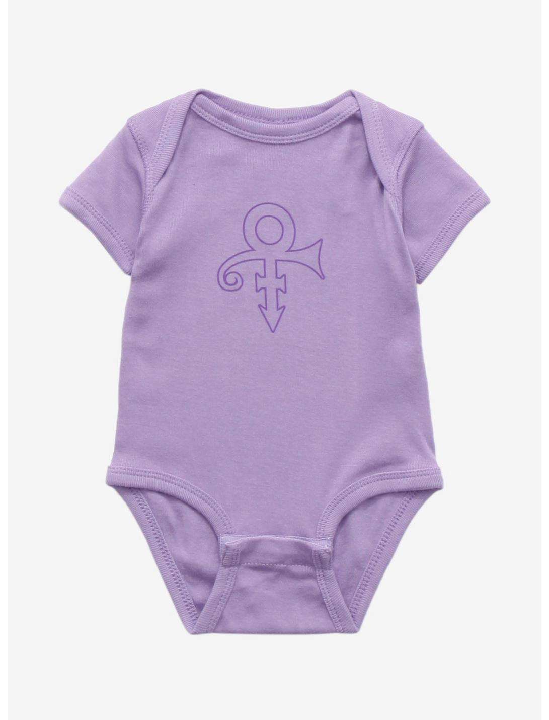 Prince Logo Infant Bodysuit, LAVENDER, hi-res