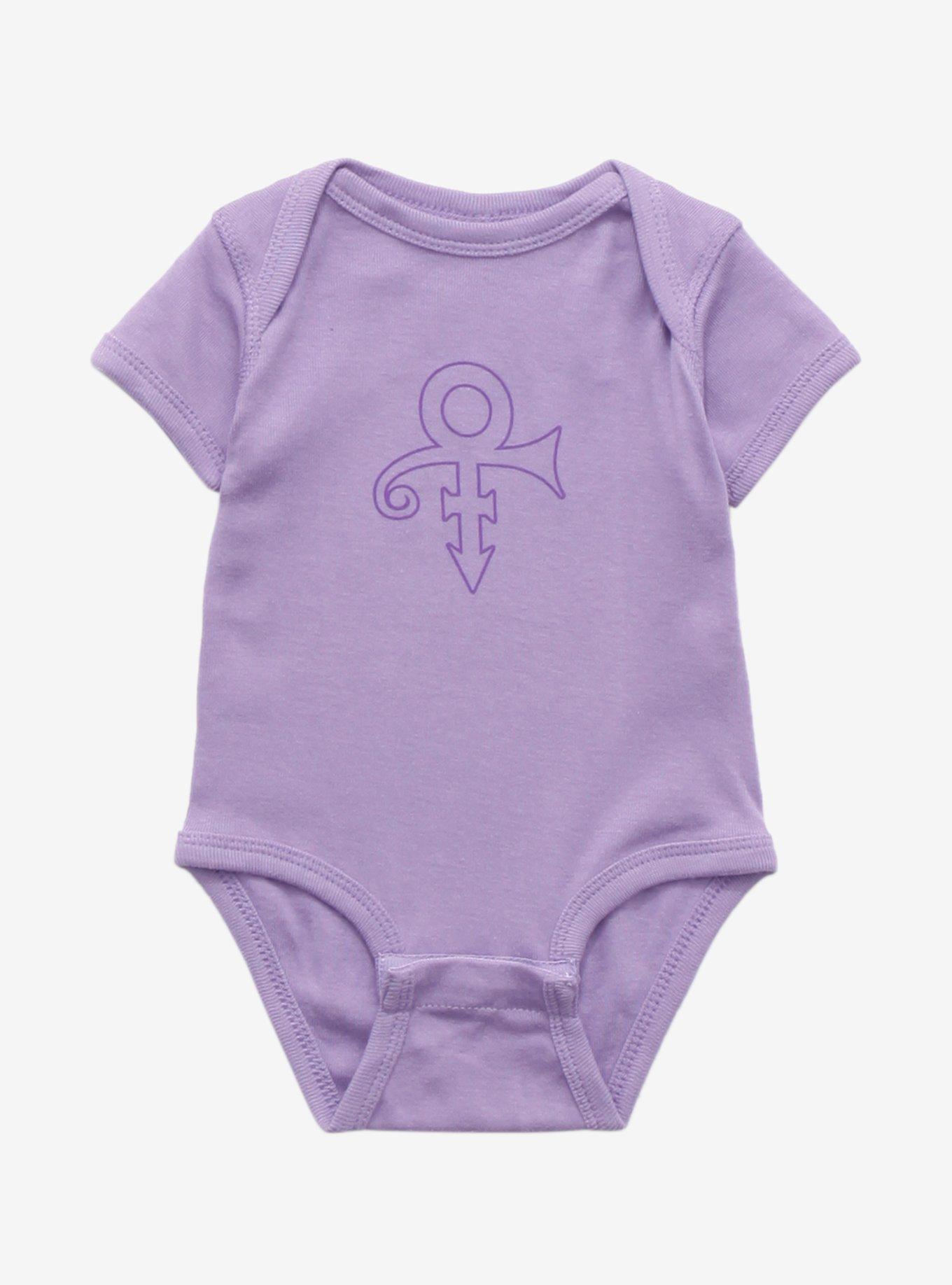 Prince Logo Infant Bodysuit, LAVENDER, hi-res