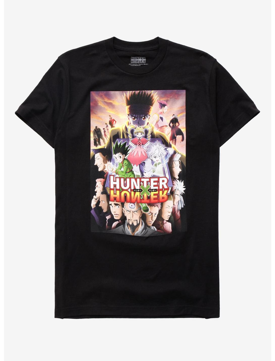 Hunter X Hunter Greed Island Arc T-Shirt, BLACK, hi-res
