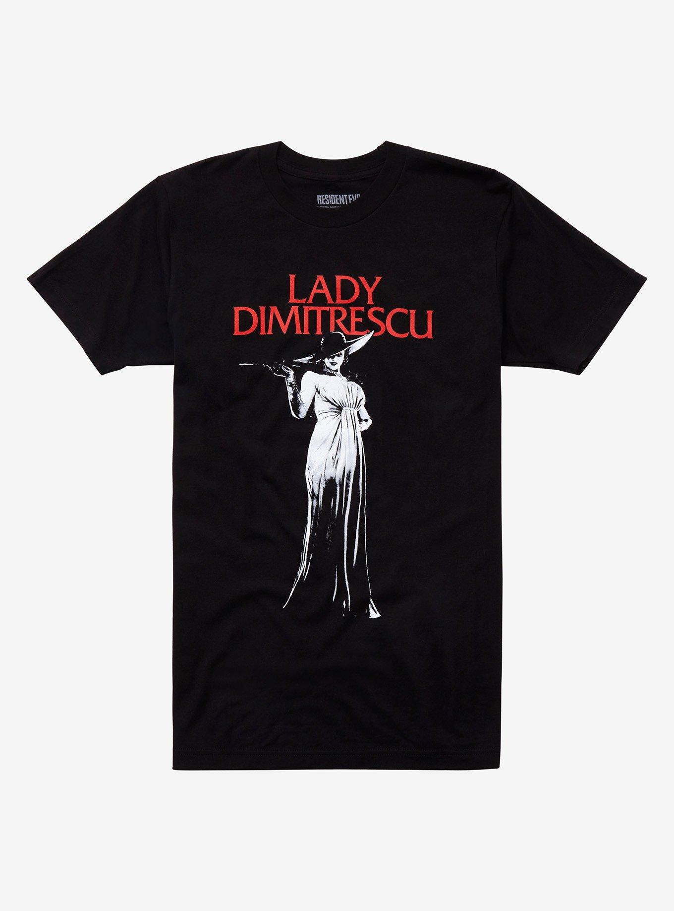 Resident Evil Lady Dimitrescu T-Shirt, BLACK, hi-res