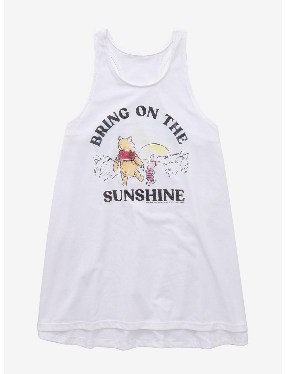 Disney Winnie the Pooh Bring on the Sunshine Women's Tank Top - BoxLunch Exclusive, CREAM, hi-res