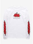 Disney Beauty and the Beast Be Our Guest Roses Long Sleeve T-Shirt - BoxLunch Exclusive, OFF WHITE, hi-res