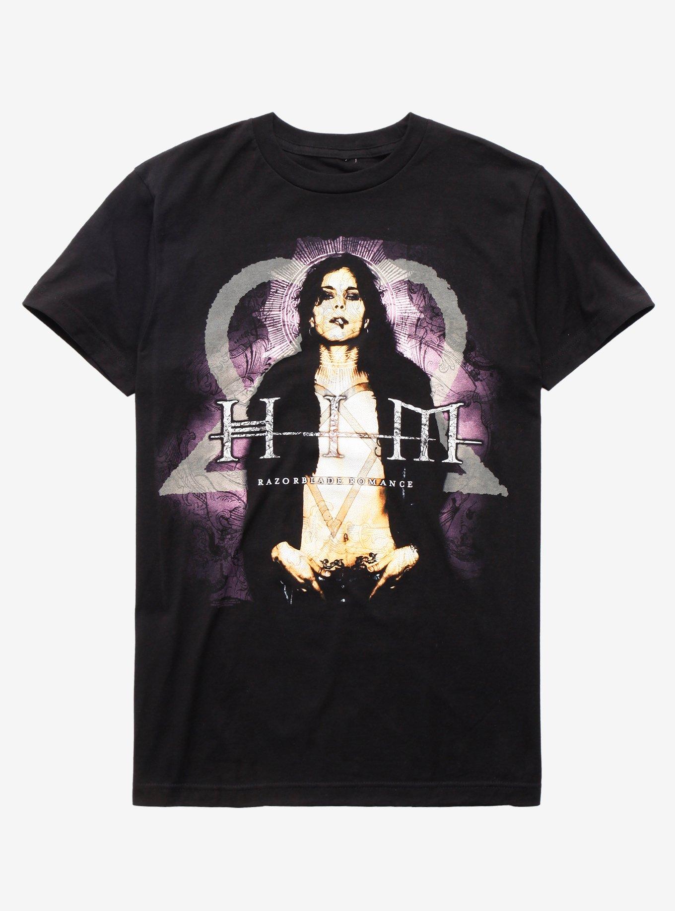 HIM Razorblade Romance T-Shirt, BLACK, hi-res