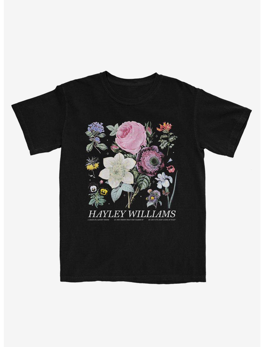 Hayley Williams Simmer Floral T-Shirt, BLACK, hi-res