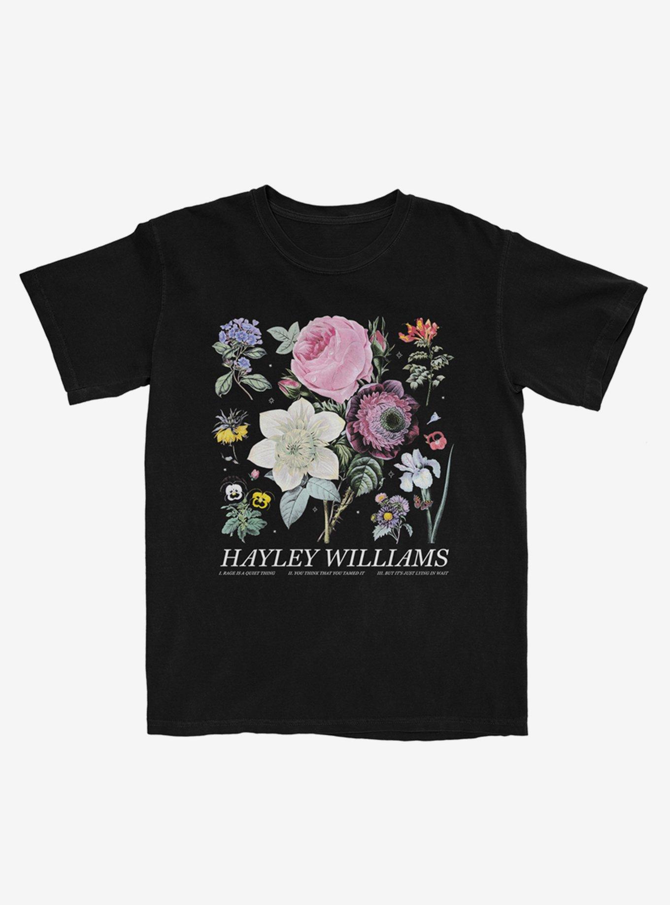 Hayley Williams Simmer Floral T-Shirt, BLACK, hi-res