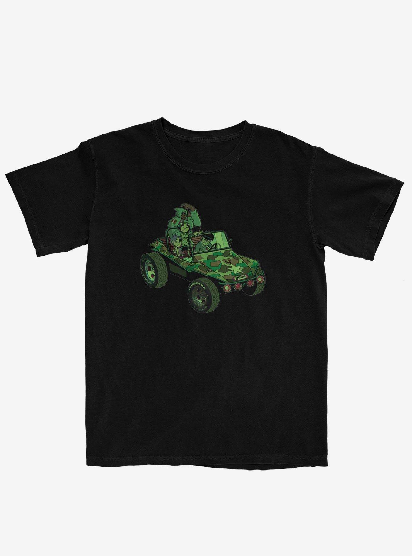 Gorillaz hot topic 2025 shirt